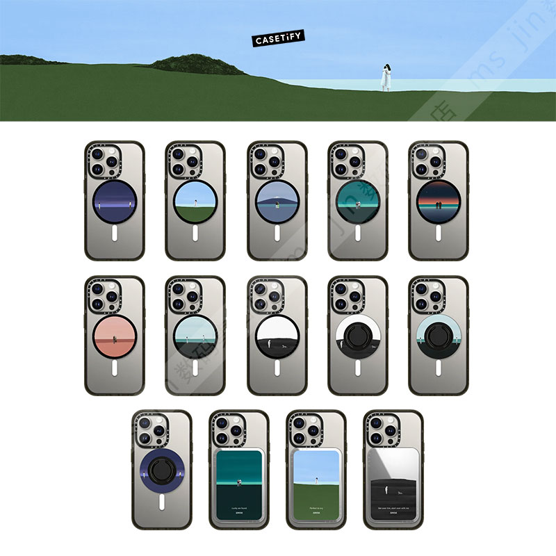suntur磁吸手机支架卡包CASETiFY