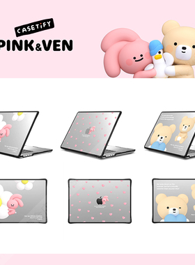 CASETiFY联名艺术家Pink & Ven电脑笔记本保护套适用苹果MacBook Pro16/14/13寸Air13