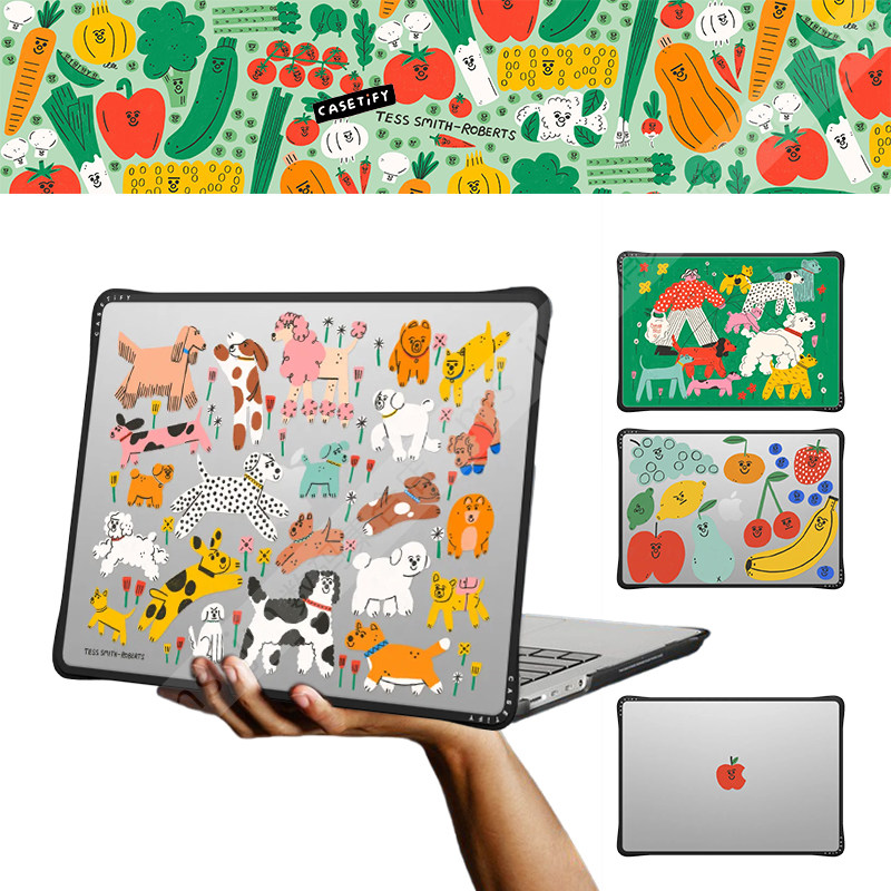 Tess Smith-Roberts艺术家联名CASETiFY电脑笔记本保护壳适用苹果MacBook Pro16/14/13寸/Air13/15寸防摔套潮