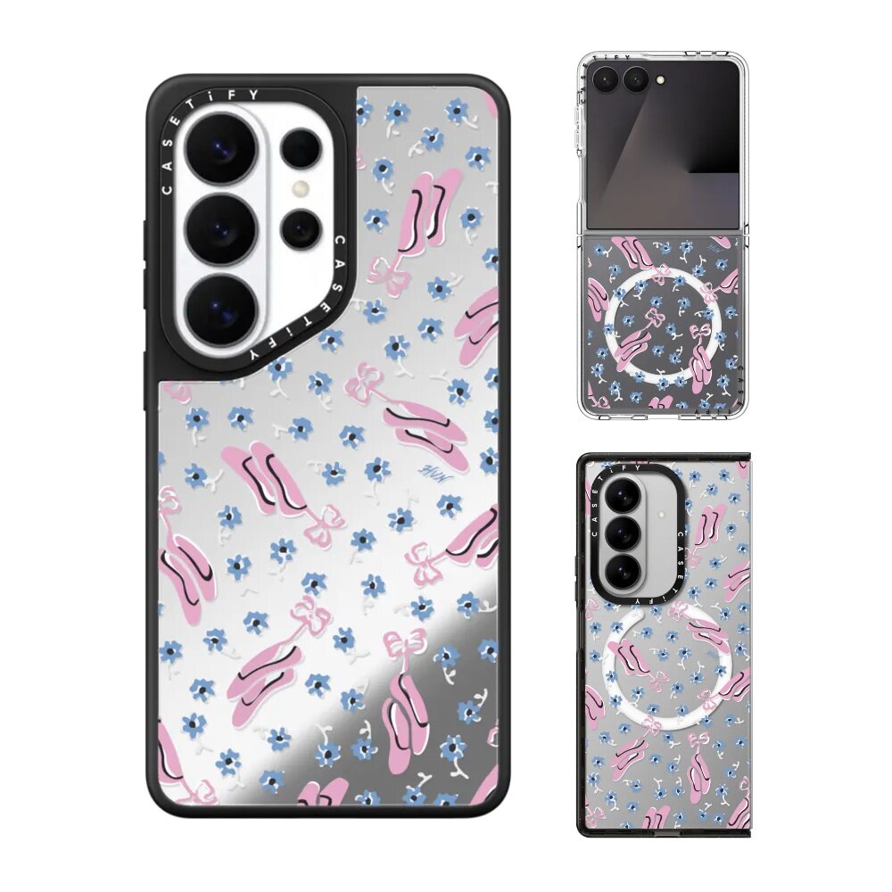 现货CASETiFY艺术家HVN芭蕾舞鞋手机壳适用samsung三星S26/25/24Ultra+Z Flip/Fold7/6镜面磁吸保护套防摔潮