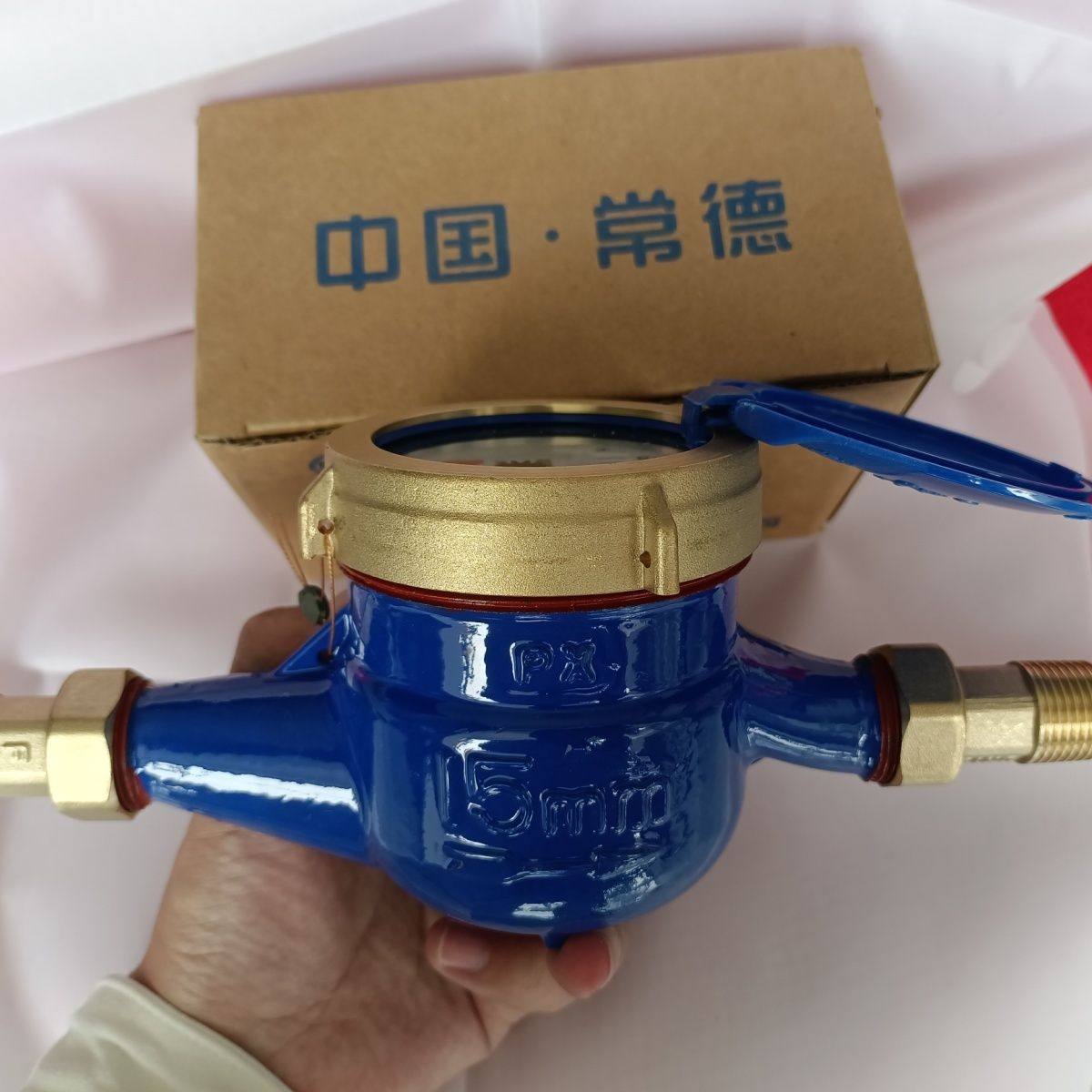常德德鹭15水表家用20出租房用4分6分数字指针组合式自来水表冷水