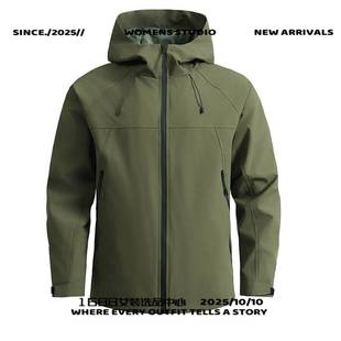 太仓华丽安冲锋衣三合一冲锋衣女防水防风春秋薄款连帽侣单冲户外