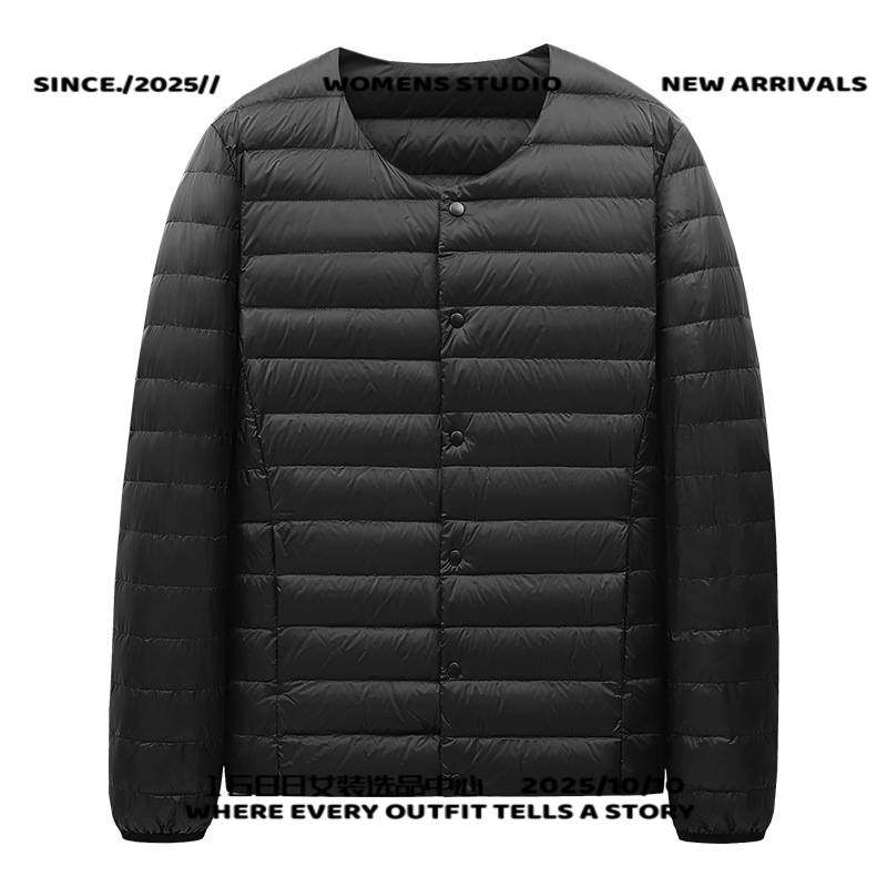 山东真又美男羽绒服秋冬季轻薄款潮流时尚短款圆领可变领羽绒外套,男装,羽绒服,淘宝优惠券,粉丝福利购,淘宝优惠卷