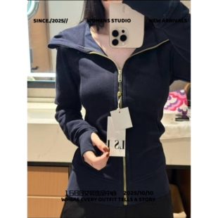 河南台前羽绒高充绒量修身瑜伽服外套女冬季服内搭长袖上衣显瘦穿