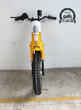 适用于雅米YAMI前碟刹总成 宗申110机车改装17寸真空辐条轮毂网轮