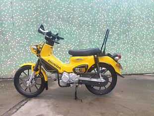 适用本田CC110坐垫座包 幼兽CROSS110双人座垫后靠背后弯弓后尖弓