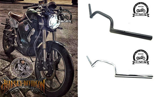 速珂ts/tc/tcmax复古改装车把 cafe款m型咖啡方向把龙头把趴把