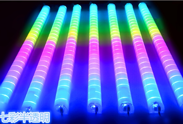 广告牌彩灯防水户外led七彩变色霓虹数码护栏灯管跑马灯室外闪灯