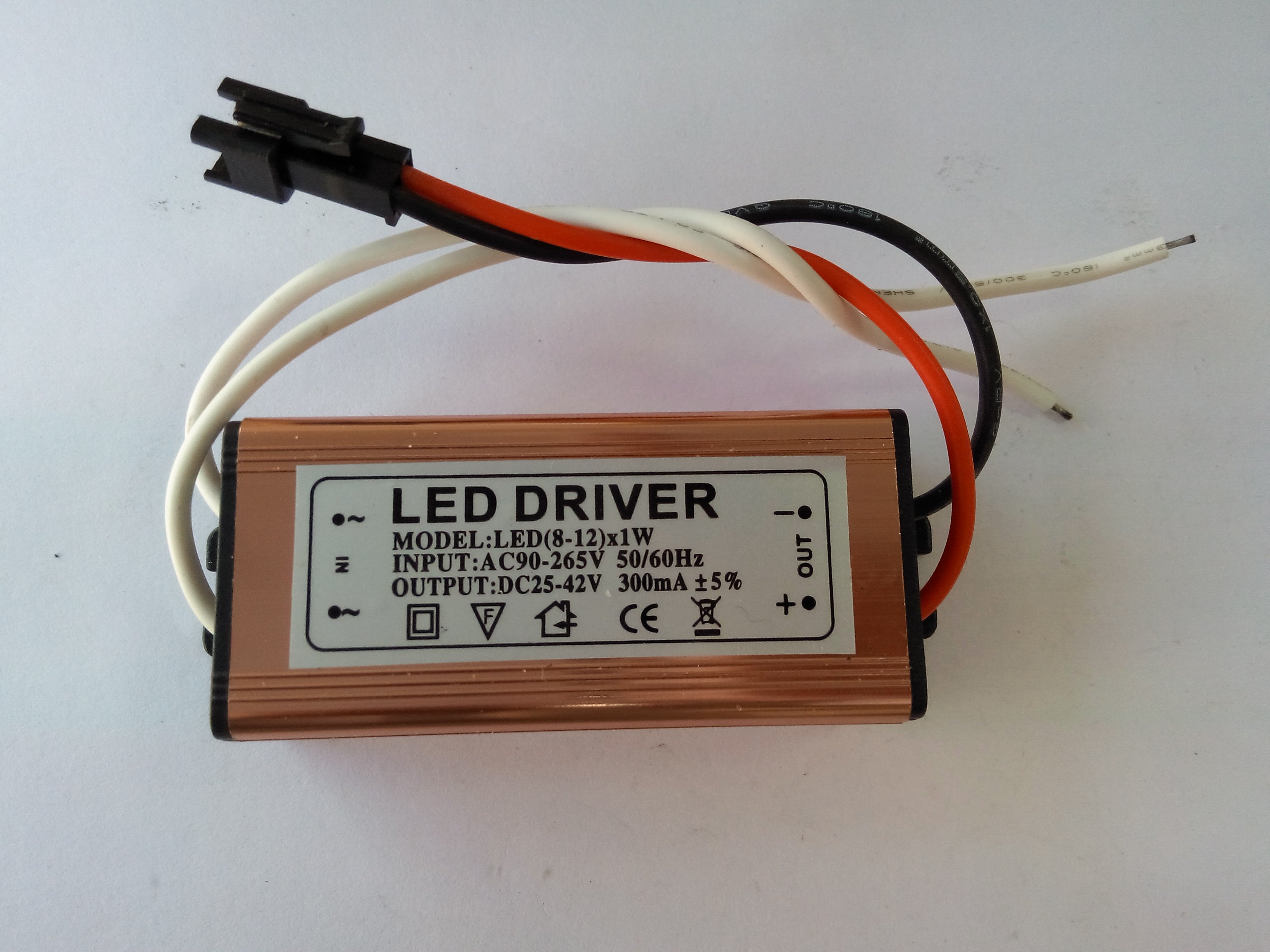 防水LED天花灯驱动电源 3W5W7W9W12W18W24X1W led筒灯恒流镇流器