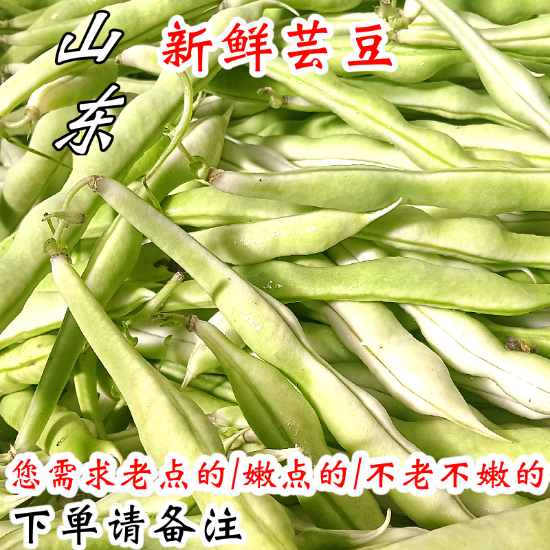 白芸豆新鲜豆角扁豆四季豆寿光蔬菜老来少芸豆角农家新鲜蔬菜菜10