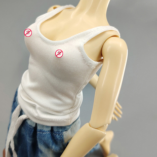 bjd背心SDJ基础娃衣全尺寸拍下留言娃娃信息满78包邮黑色白色娃衣