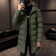Winter Down Coat Jacket For Men Long Puffer Jackets Plussize