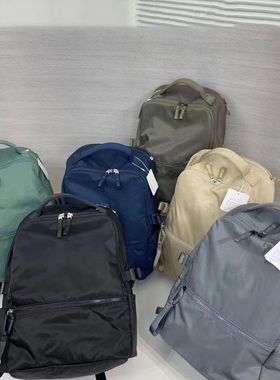 LU 露 backpack 瑜伽休闲大容量女双肩背包22L书包男电脑包
