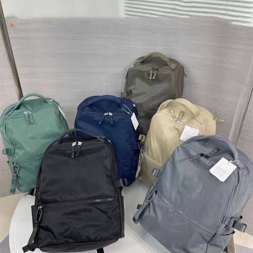 LU 露 backpack 瑜伽休闲大容量女双肩背包22L书包男电脑包