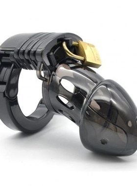 Mini Male Chastity Cock Cage Penis Belt Lock with Four Rings