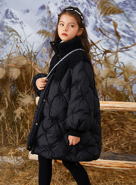 Winter Down Coat Jacket Kids Girl Baby Children Toddler Tops