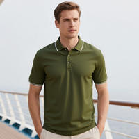 men's Quick drying short sleeve fitness casual polo shirt thumbnail 8