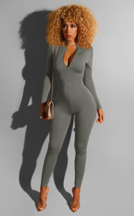 fitness casual sexy jumpsuit紧身运动连体裤 女士 sports Tight