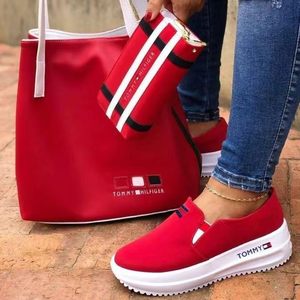 Sneakers Shoes For Women Wedges Ladies Sport Flat Sporty