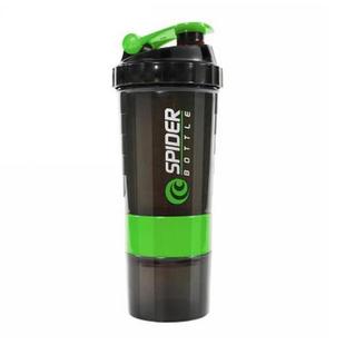 Thickened spot spring three-layer protein powder shaker cup