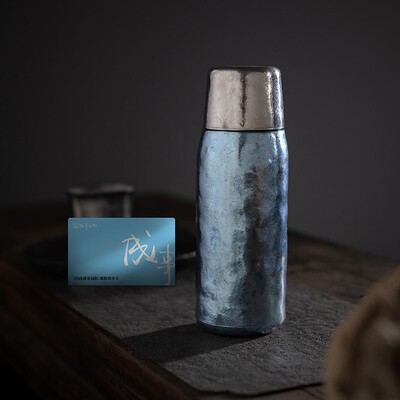 冯唐出品成事好物纯钛双层真空保温320ml杯焖泡杯轻量化女性儿童