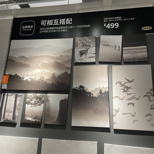 IKEA宜家 皮亚特 图片9件在大自然中风景画墙面装饰画挂画背景墙