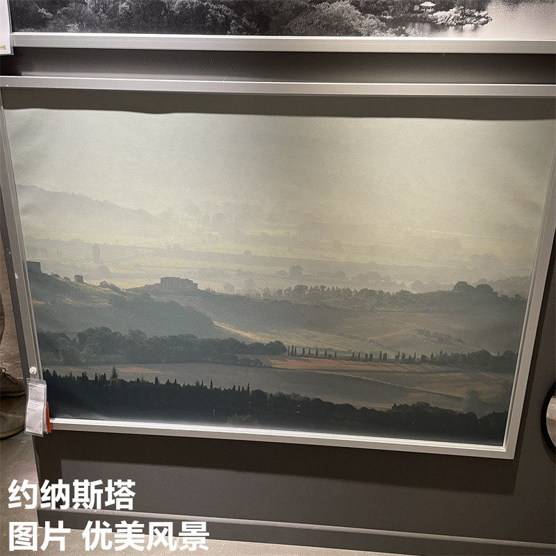 IKEA宜家 约纳斯塔 图片优美风景画框墙壁装饰画挂画背景墙风景图
