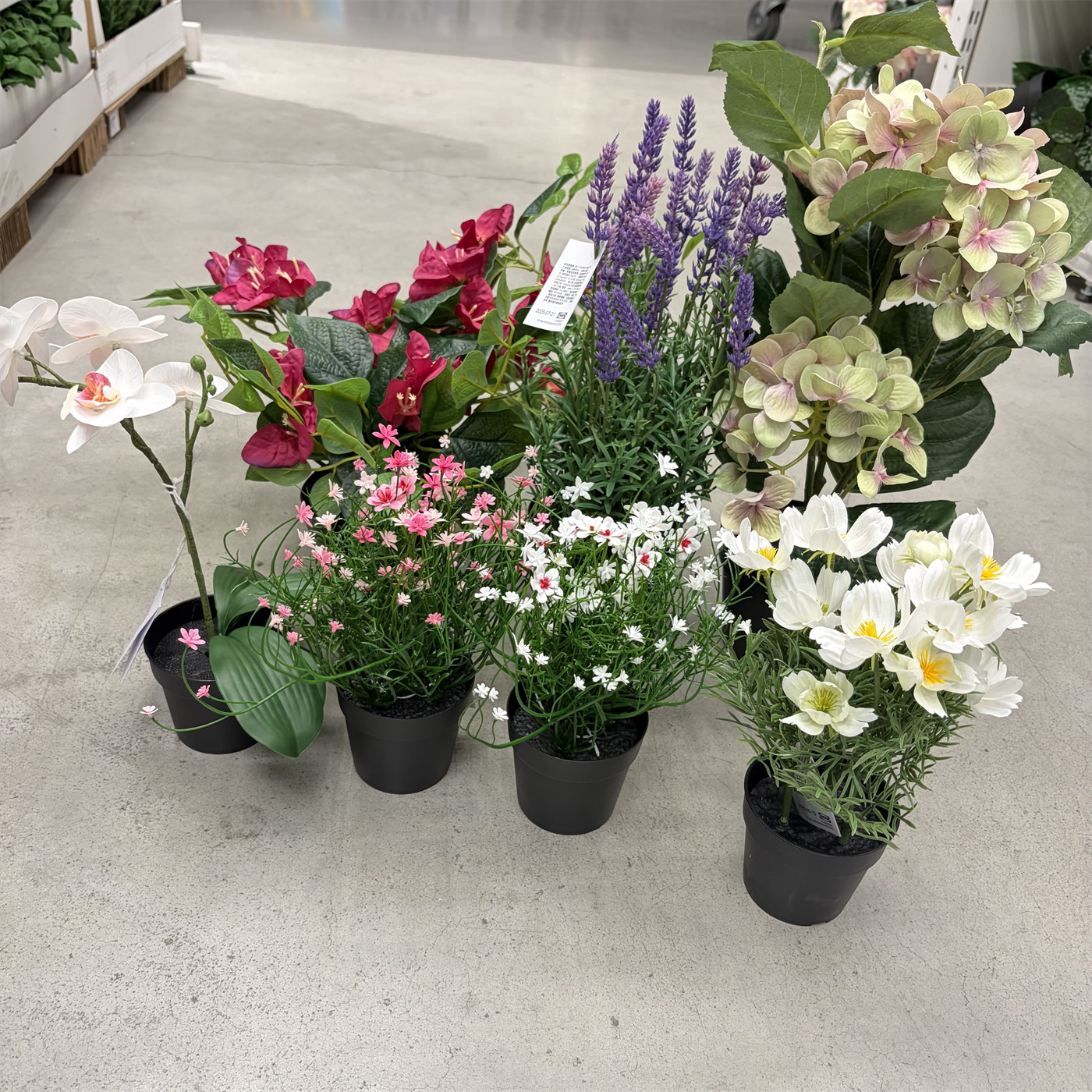 IKEA宜家 菲卡 人造盆栽植物仿真花装饰假花栩栩如生装扮摆件小花
