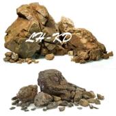 包邮 鱼缸造景装 饰套餐三湖缸三湖瓷雕造景水族造景石万天石溪流石