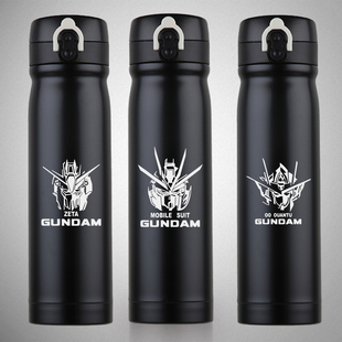 机动战士高达ZETA 00 强袭牛高达红异端周边304不锈钢保温杯 显温