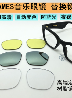 Bose Frames Alto猫眼款眼镜片防蓝光变色透明音频乐眼镜树脂镜片
