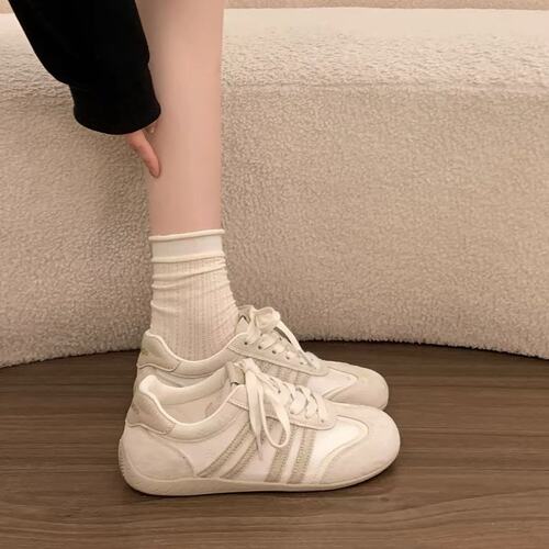 阿甘德训鞋女2026新款夏季网面透气薄款运动鞋平底休闲板鞋子女鞋