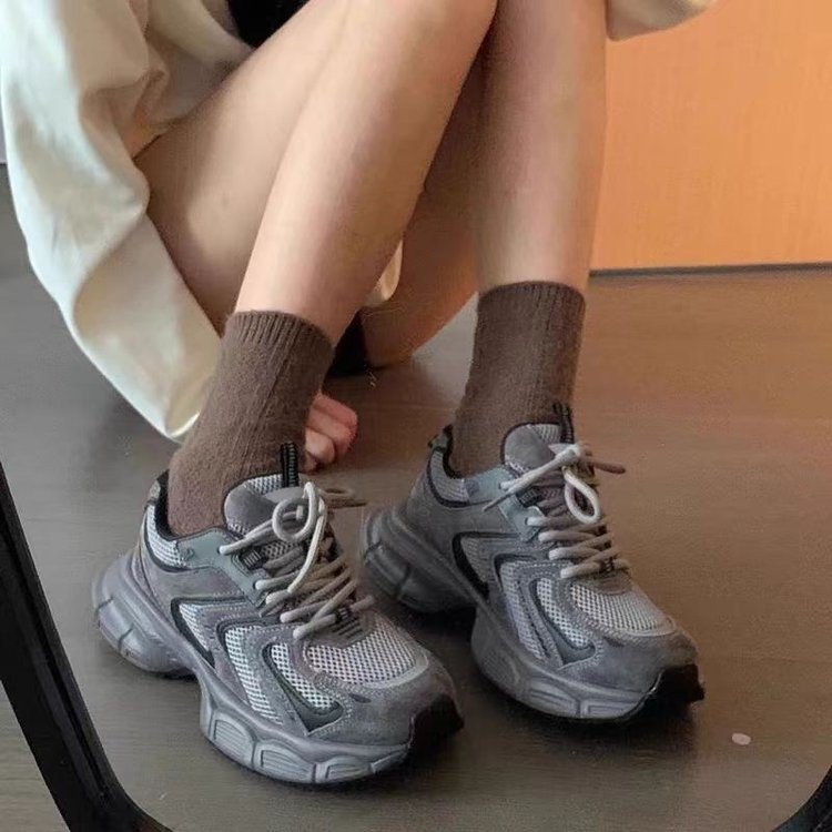 老爹鞋女2025新款春夏季爆款女鞋子厚底超火轻便跑步鞋休闲运动鞋