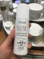 馥蕾诗Fresh黄糖走珠止汗露滚珠75ml 清爽不油腻 孕妇可用