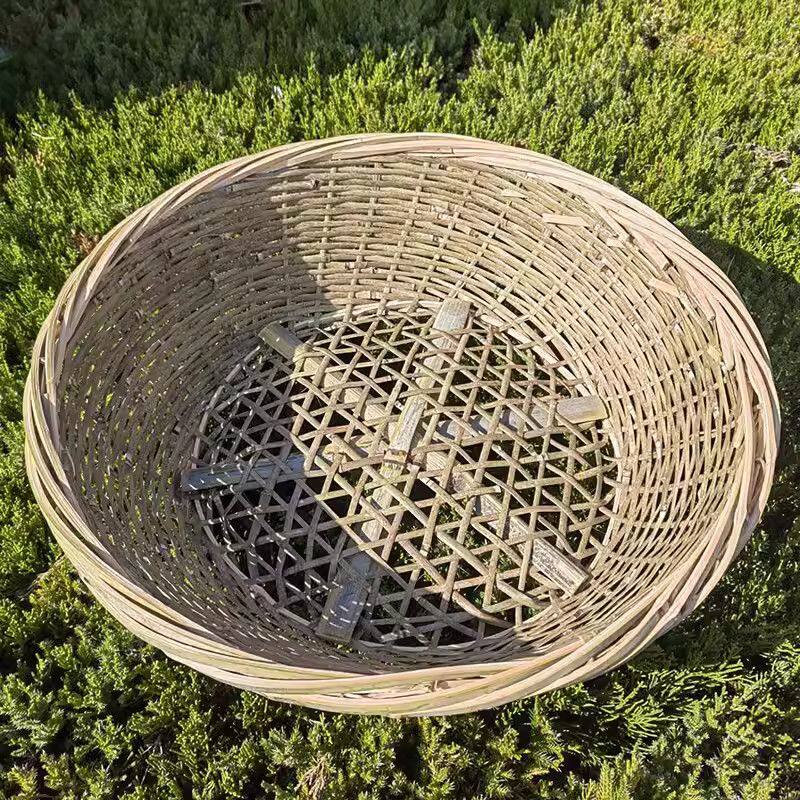 耐用竹筛子食品大孔竹编品豆腐筛竹谷筛装修麦筛晒酱肉鱼鸭鸡干货