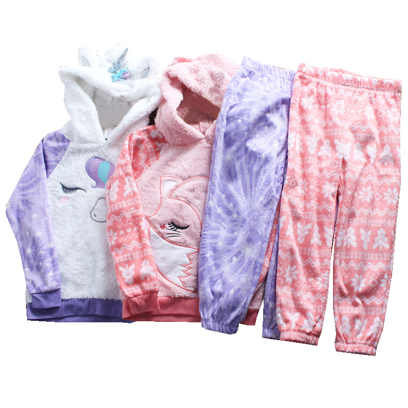 F685-Y2 CHILDRENS CLOTHING 110-140 YARDS EUROPEAN AND AMERICAN CHILDRENS PAJAMAS PAJAMAS SET LOUNGEWEAR HOME PANTS FOREIGN TRADE