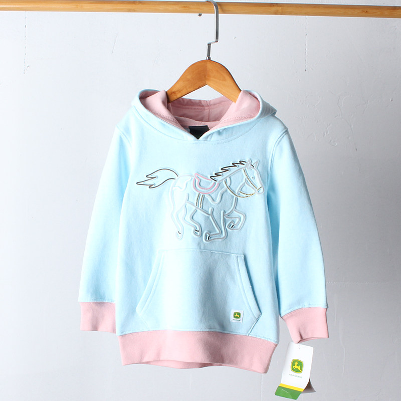 卫衣童装外贸欧美春秋连帽套头