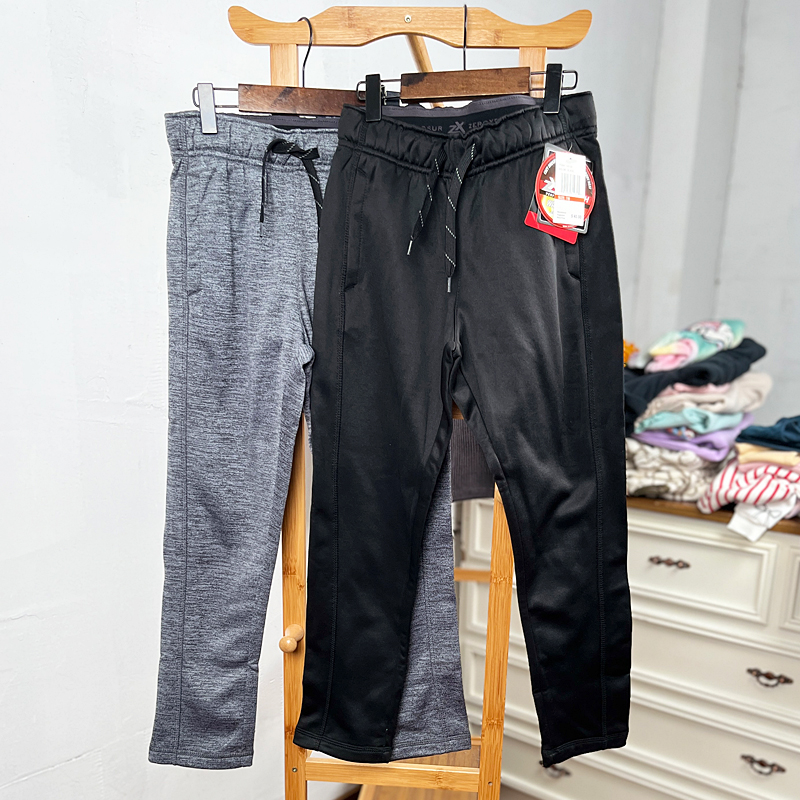 儿童薄绒长裤男童运动裤春秋款