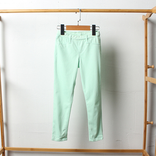 女童弹力裤 瑕疵试衣间E927 160日系儿童纯棉长裤 110 外贸 中E1童装
