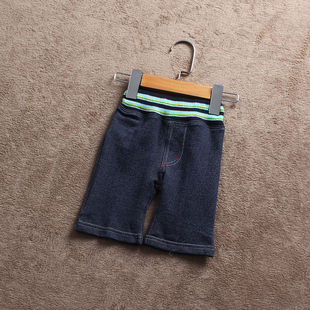 欧美单 外贸 中童夏装 中裤 儿童五分裤 110码 童装 F111 清仓