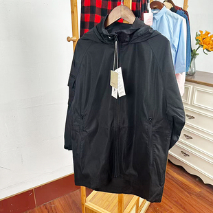 K546-A6童装150-175码国内儿童中长款外套连帽拉链衫男童春秋外贸