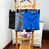 F1童装 夏季 110 欧美儿童短裤 H697 瑜伽裤 160码 喇叭裤 女童速干外贸