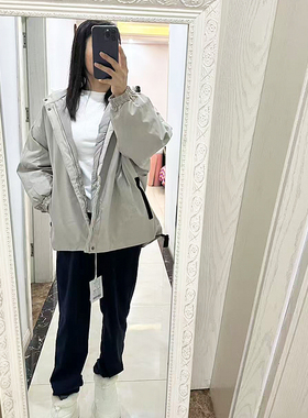 K632 童装120-170码 儿童棉袄宽松款棉衣女童外套冬季oversize