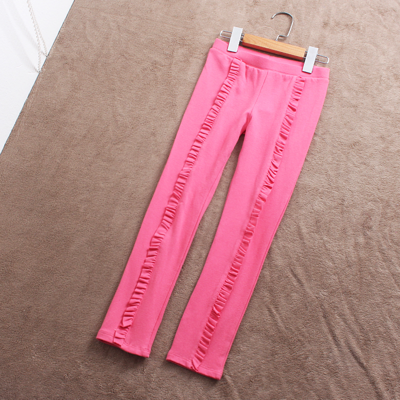 清仓儿童毛圈休闲裤长裤女童外贸