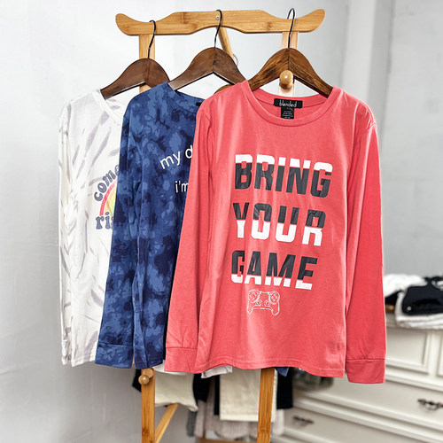 儿童长袖T恤男女童卡通春秋打底