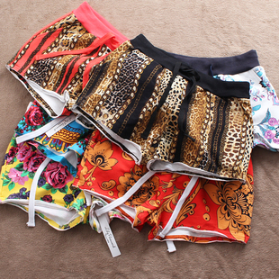 欧美单 清仓女装 女式 纯棉弹力短裤 外贸原单 W545 夏款