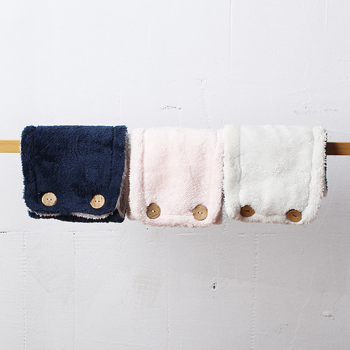 双层珊瑚绒骑行冬季男式女式围巾