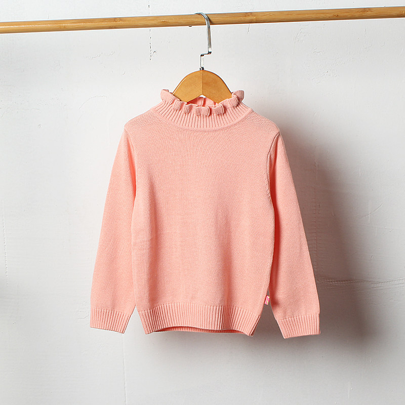 E796-M5 童装95码欧美单儿童纯棉长袖针织衫毛衣半高领女童春秋外,童装/婴儿装/亲子装,毛衣/针织衫,淘宝优惠券,粉丝福利购,淘宝优惠卷