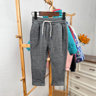 U2童装 休闲裤 欧美儿童加绒长裤 中童男女童春秋外贸 134码 H671