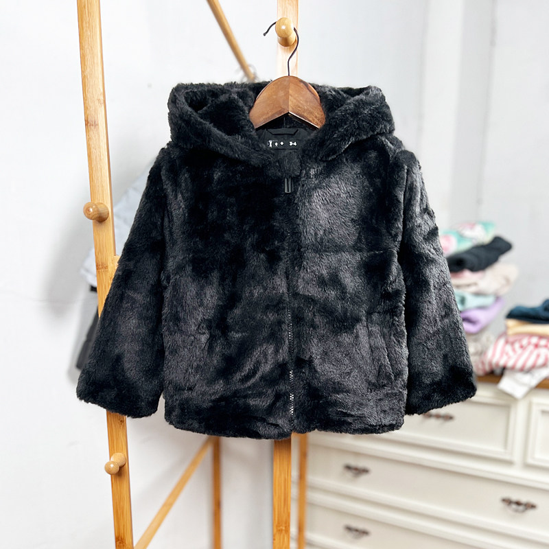 H801-Z3边童装104-176码欧美儿童加绒拉链衫连帽双层外套女童外贸,童装/婴儿装/亲子装,普通外套,淘宝优惠券,粉丝福利购,淘宝优惠卷